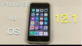 Работа iPhone SE на iOS 12.1