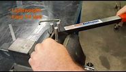 EASY solution for bending up to 3/8" Rod or up to 1/4" x 1" flat stock brackets: Manual Rod Bender