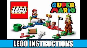 LEGO Instructions: How to Build Adventures with Mario Starter Course 71360 - (LEGO SUPER MARIO)