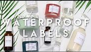 How to make WATERPROOF labels for products - Skincare & Cosmetics Business 2021