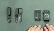 IWB Holster belt clip options