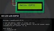 Awesome Way To Interface I2C LCD With ESP32