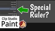 Special Rulers - Parallel, Radial, and More - Clip Studio Paint Tutorial