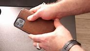 Installing the OtterBox Strada Leather Wallet iPhone Case