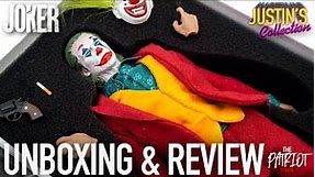Joker Joaquin Phoenix 2019 Patriot Studio 1/12 Scale Unboxing & Review