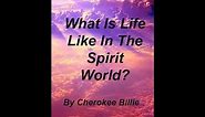 What Is Life Like In The Spirit World? By Cherokee Billie