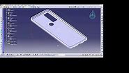 Smartphone Back Case design using Catia V5