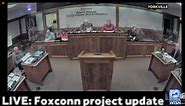 LIVE: Public update on Foxconn project in Racine County