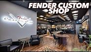 HOW THEY MAKE GUITARS at Fender's Custom Shop (Factory Tour)
