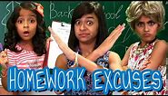 Homework Excuses // GEM Sisters