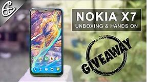 Nokia X7 (a.k.a Nokia 8.1 / Nokia 7.1 Plus) Unboxing, Hands On Review + Giveaway - India First!!!