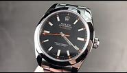 Rolex Milgauss 116400 Rolex Watch Review