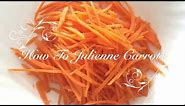Life Hacks: How To Cut Carrot into Strips With No Effort / 切蘿白絲有辦法 / 人参の千切り方法失敗なし
