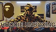 Bape Yellow Camo Hoodie Unboxing + Review