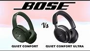 Bose Quiet Comfort vs Quiet Comfort Ultra Bluetooth Headphones | Compare | Specifications | Features