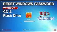 How to Reset Windows 7 Password without any Bootable USB//DVD | Reset Windows 7 Admin Password Urdu
