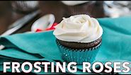 How To Decorate Cupcakes + Easy Frosting Roses - Natasha's Kitchen