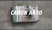 Canon Powershot A630 Review