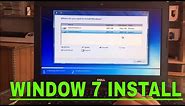 How to install window 7 With Cd,Dvd on Dell Inspiron 15 5000 Series Laptop in hindi