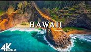 FLYING OVER HAWAII (4K UHD) - Relaxing Music Along With Beautiful Nature Videos(4K Video Ultra HD)