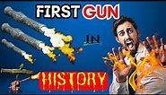 First Gun In History, This Is How It Looks
