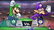 Mario Sports Superstars - Luigi/Baby Luigi Vs. Waluigi/Mario