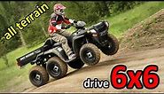 Six-wheel drive ATV / QUAD