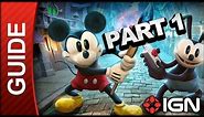 Disney's Epic Mickey 2: The Power of Two Walkthrough Part 1 - The Mad Doctor