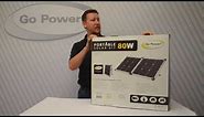 Go Power! Portable Solar Kit unboxing