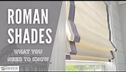 What You Need to Know About Roman Shades