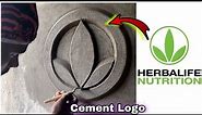 How To Make Herbalife Logo Design - Wall Design - Cement Send And Herbalife Logo Design
