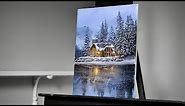 Painting a Winter Landscape with Acrylics - Paint with Ryan