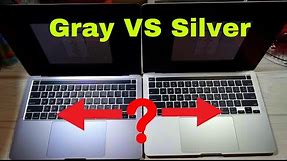 2020 Macbook Pro 13 inch Color Comparison| Silver vs Grey showdown!!