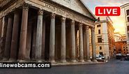 【LIVE】 Webcam Rome - Pantheon | SkylineWebcams