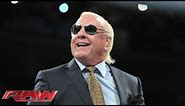 WWE Hall of Famer Ric Flair kicks off Old School Raw: Raw, Jan. 6, 2014