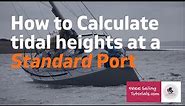 Calculating Tidal Heights at a Standard Port