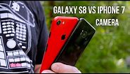 Samsung Galaxy S8 vs iPhone 7 Camera Comparison!
