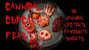 easy halloween - cannibal cupcake feast - tutorial