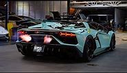 INSANELY LOUD SVJ Lamborghini Modified Exhaust & More!