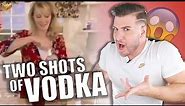 Bartender Reacts To "Two Shots Of Vodka" Meme Queen Sandra Lee