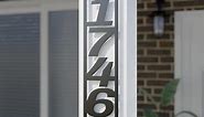 House Numbers House Address Numbers for Outside, Modern Metal House Numbers for Outside Vertical Horizontal, Personalized Address Numbers for House Address Plaques for House Number Sign
