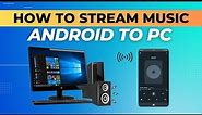 Stream Audio from Android to PC (USB, WiFi, and Bluetooth)