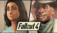 Fallout 4 Mods: "Immersive" Facial Animations MOD Gameplay! Fallout 4 Funny Moments