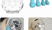 Cat Muzzle for Grooming,Bubble Muzzle and Boots for Nail Trimming,Cat Grooming Mask with Anti Bite,Cat Astronaut Helmet,Cat Breathable Muzzle and Silicone Paw Covers