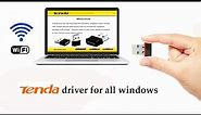 How to install tenda wireless usb adapter driver for windows 10/8.1/8/7 [2020] CCP