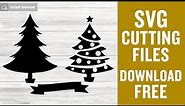 Christmas Tree Svg Free Cut File for Cricut