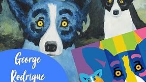 George Rodrigue and Blue Dog!