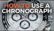 How to Use a Chronograph | Rolex Daytona 116500