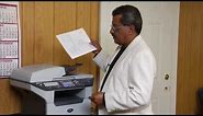 Fax Machines & Printers : How to Use a Brother Fax Machine