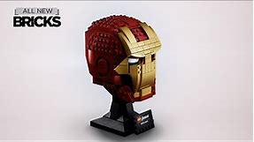 Lego Marvel 76165 Iron Man Helmet Speed Build